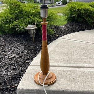 Pottery Barn Baseball Lamp